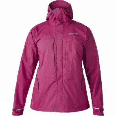 Berghaus Womens Light Trek Hydroshell Jacket Dark Cerise